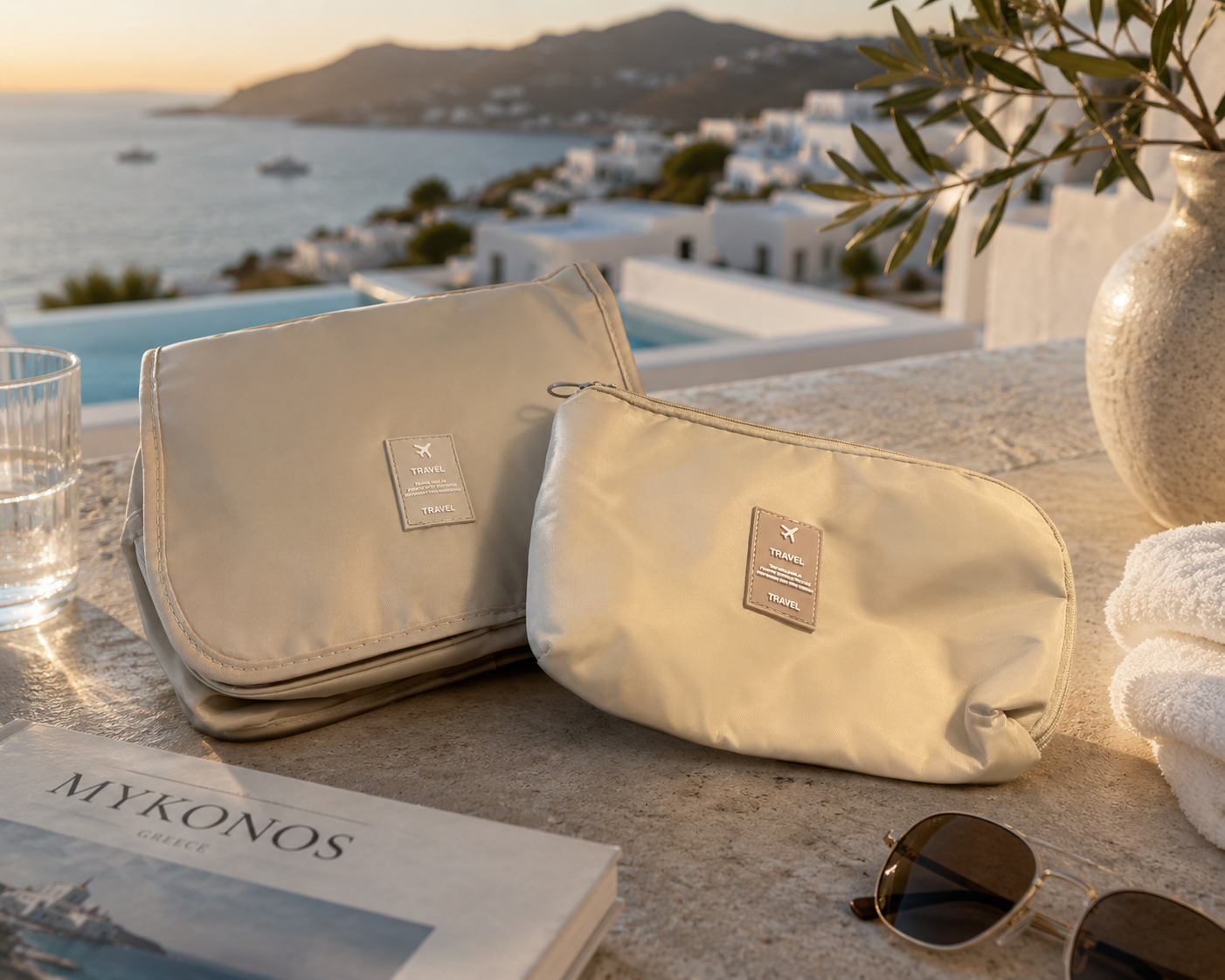 ASCEND 21 JetSet™ Kulturbeutel – Reise-Kosmetiktasche für Damen & Herren | Waschbeutel, Kulturbeutel, Kosmetiktasche mit großem Stauraum für Reisen, Sport & Alltag