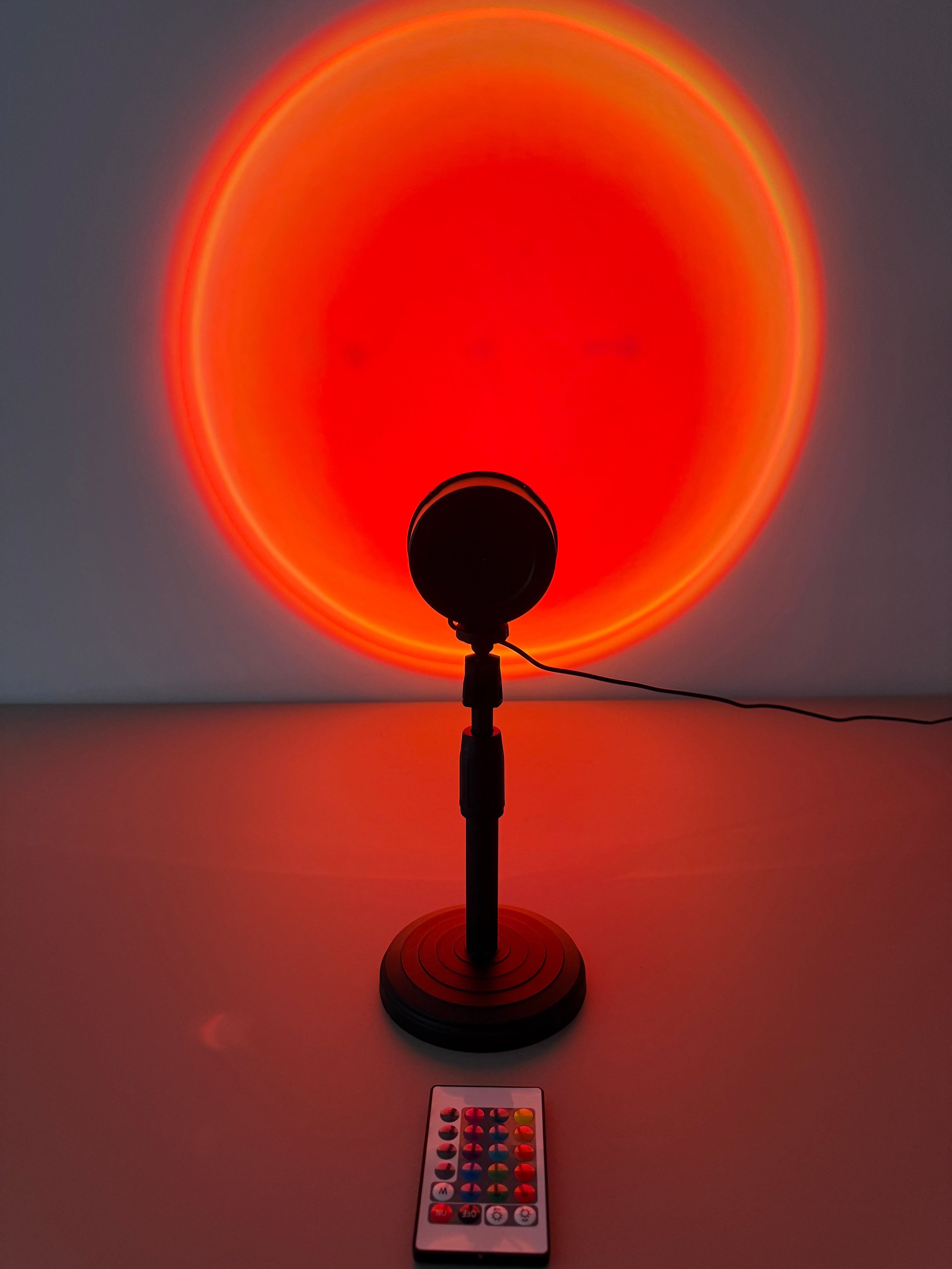 Limitierte Sunset Bloom LED Lampe – warmes Moodlight im Sommer