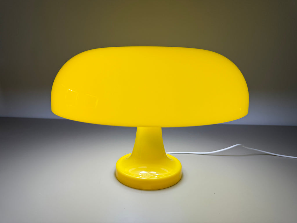 Sunny Shroom – Die gelbe Pilzlampe mit Retro-Vibe