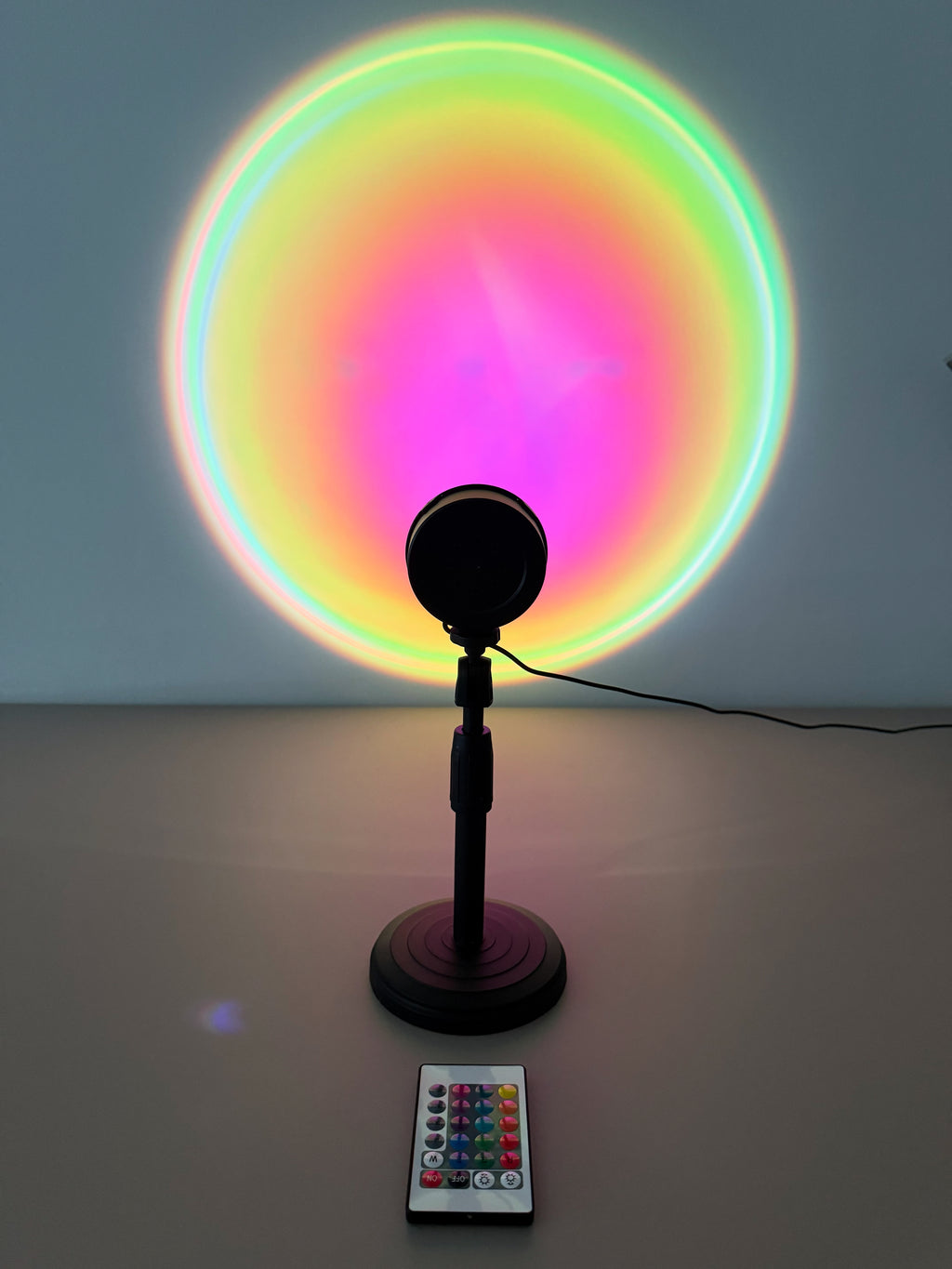 Limitierte Sunset Bloom LED Lampe – warmes Moodlight im Sommer