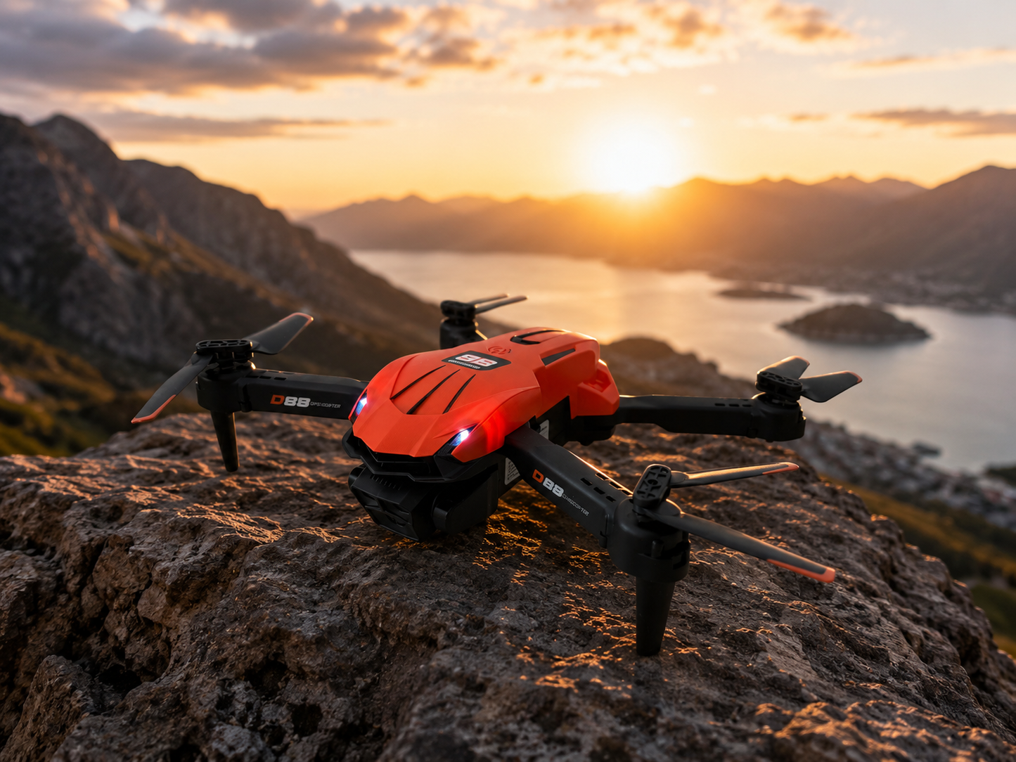 ASCEND 21 SkyScout – Mini Drohne mit Kamera für Anfänger | RC Quadrocopter mit Fernbedienung, leichtes Design, USB-Ladung, Indoor & Outdoor Flugspaß für Kinder und Erwachsene