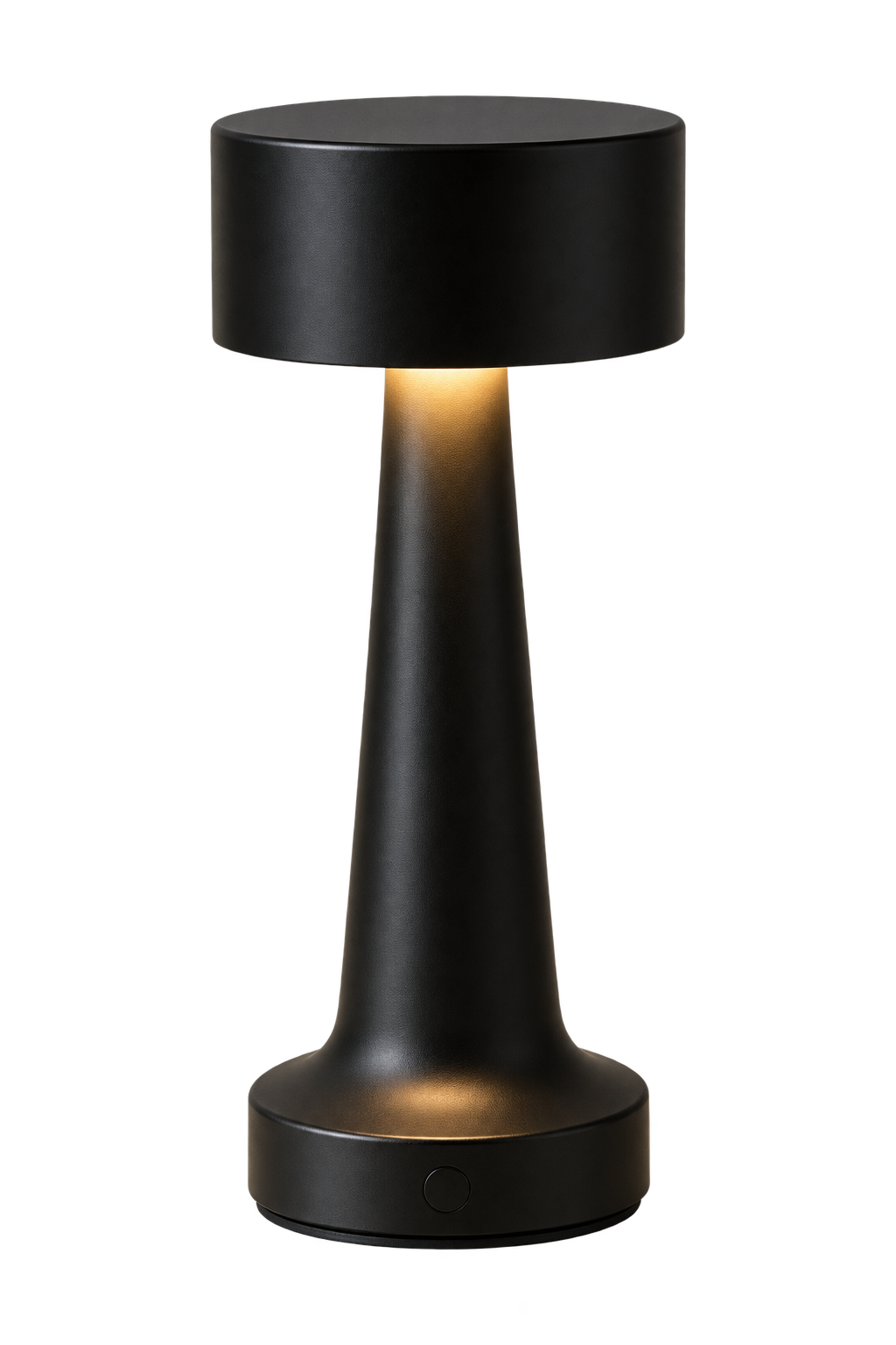 ASCEND 21 Black Aurora LED Tischlampe Schwarz – mobile Design Tischleuchte – minimalistische Lampe für Nachttisch, Esstisch, Wohnzimmer & Büro