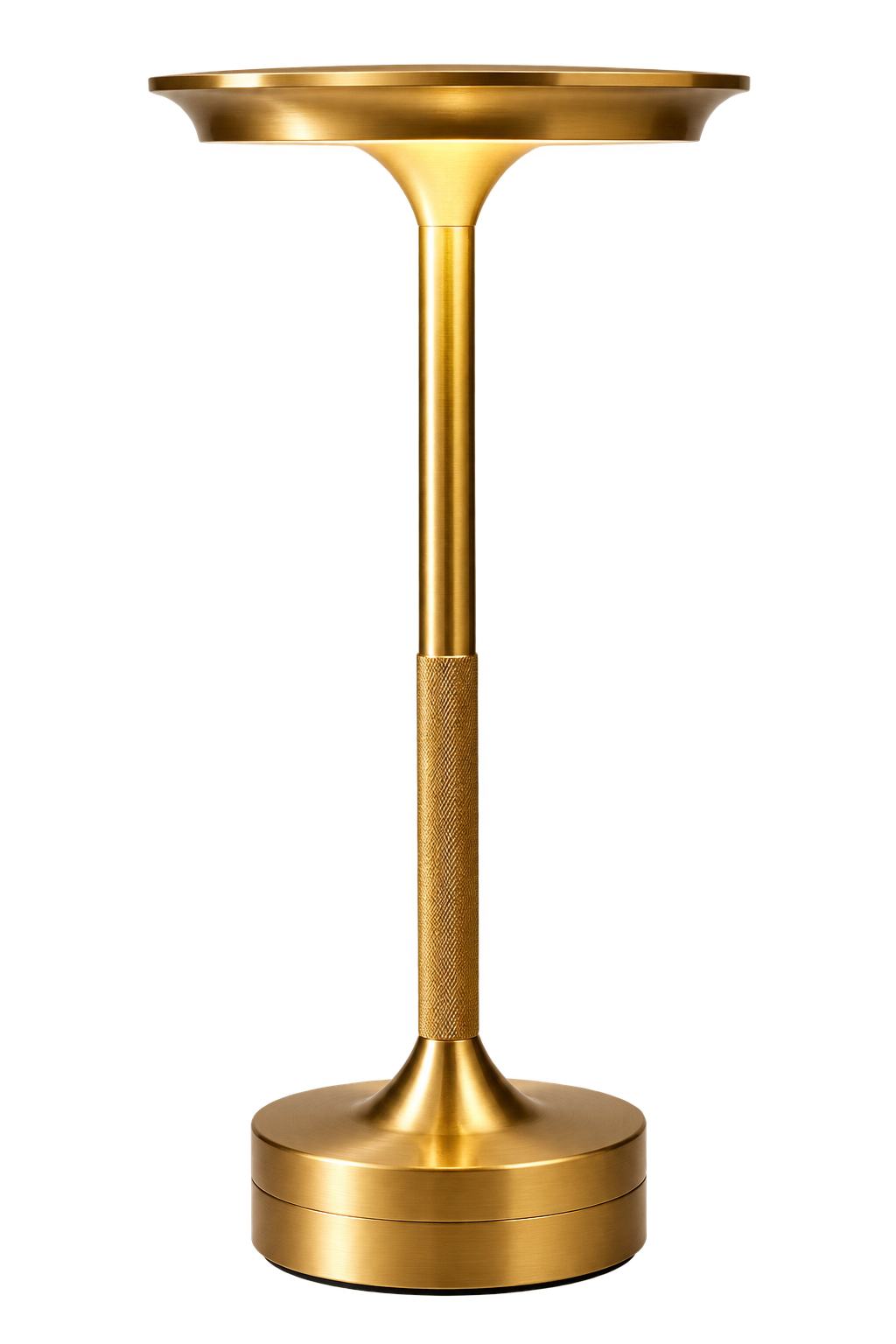 ASCEND 21 GOLDEN HALO™ LED-Tischlampe – Goldene Designleuchte – dimmbar mit 3 Lichtfarben – mobile Tischleuchte für Wohnzimmer, Schlafzimmer & Esstisch