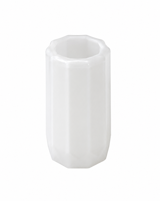 ASCEND 21 Flexi Glow™ Dekovase – Transparente Kunststoff-Vase im modernen Summer Style | Leichte Deko Vase für Wohnzimmer, Balkon & Interior | Minimalistische Vase für Blumen & Dekoration