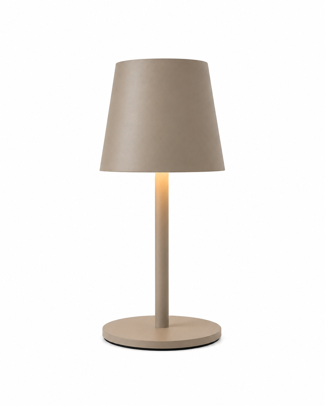 ASCEND 21 Lumo Sand Design-Tischlampe – Moderne Ambienteleuchte in Grau-Beige – Minimalistische Dekolampe für Wohnzimmer, Schlafzimmer & Homeoffice