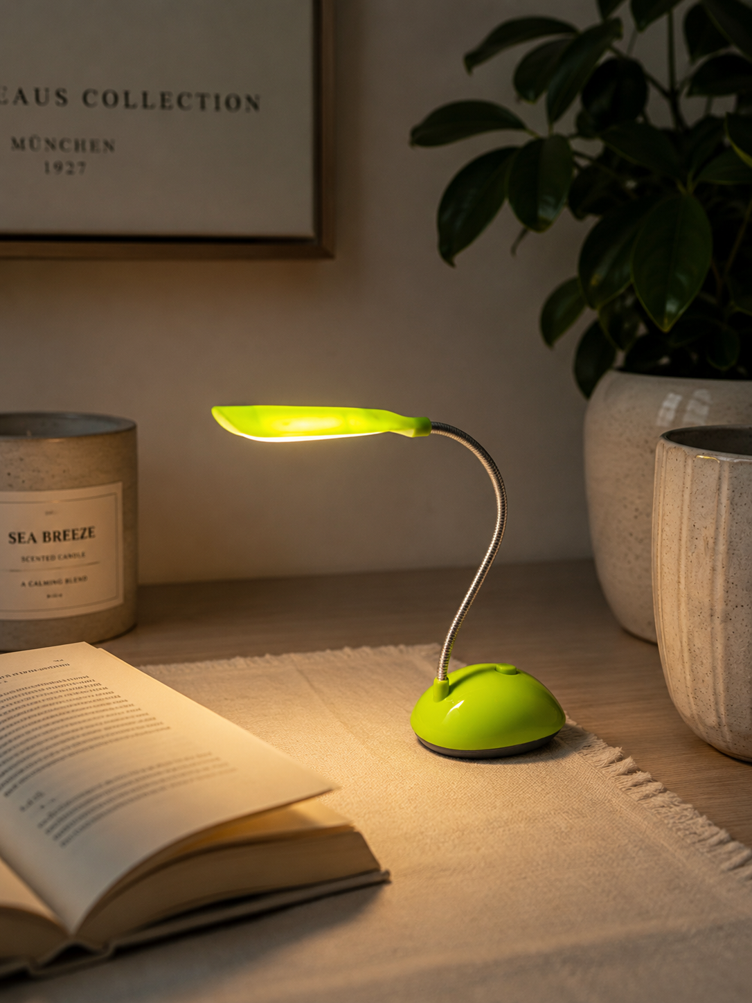 ASCEND 21 FLEXLIGHT MINI™ Schreibtischlampe mit flexiblem Hals – Kompakte Leselampe für Schreibtisch, Nachttisch & Büro – Modernes Design für gezielte Beleuchtung
