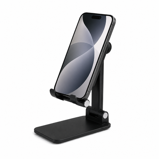 ASCEND 21 VIEWSTAND PRO™ Handyhalterung für Tisch – Verstellbarer Smartphone-Ständer mit Höhen- und Winkelanpassung – Handyhalter für Schreibtisch, Videoanrufe, Streaming & Homeoffice