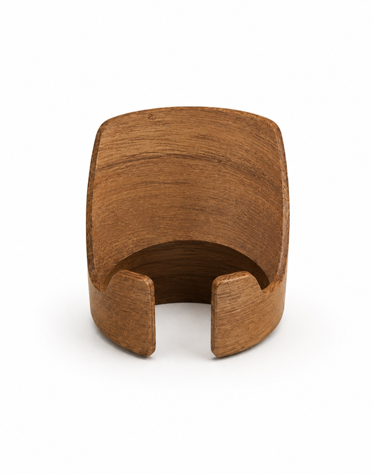 ASCEND 21 WOODSTAND ONE™ Handyhalter aus Holz – Smartphone-Ständer für Schreibtisch, Küche & Nachttisch – Natürlicher Holzständer für iPhone & gängige Smartphones