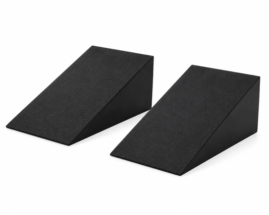 ASCEND 21 FLEXWEDGE™ Pro Dehnkeil 2er Set – Schrägbrett für Wadendehnung, Achillessehne, Fersensporn & Mobilitätstraining – Stretching Keil für Physiotherapie, Fitness, Yoga und Rehabilitation