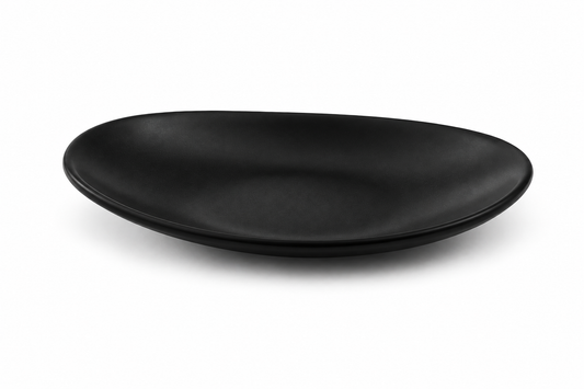 ASCEND 21 TrayOne Black – Matte Ablageschale in Schwarz | Dekorative Schlüsselschale für Schlüssel, Münzen, Schmuck & Alltagsgegenstände | Modernes Design für Flur, Büro & Wohnzimmer