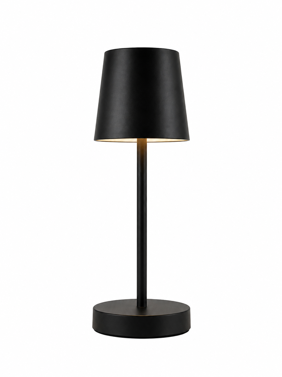 ASCEND 21 Black Light – Mobile LED-Tischlampe in mattem Schwarz