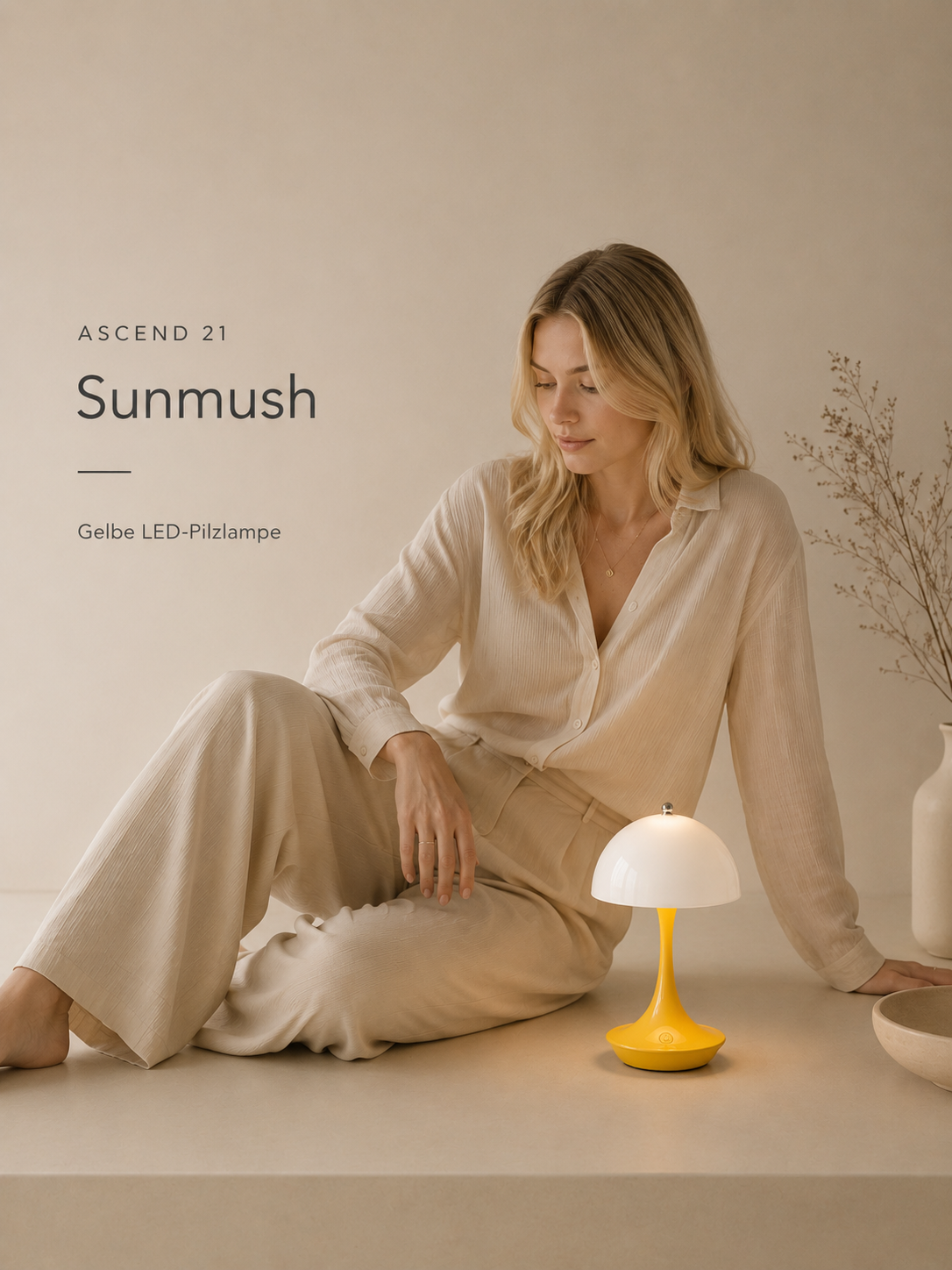 ASCEND 21 Sunmush – Die strahlende gelbe Pilzlampe