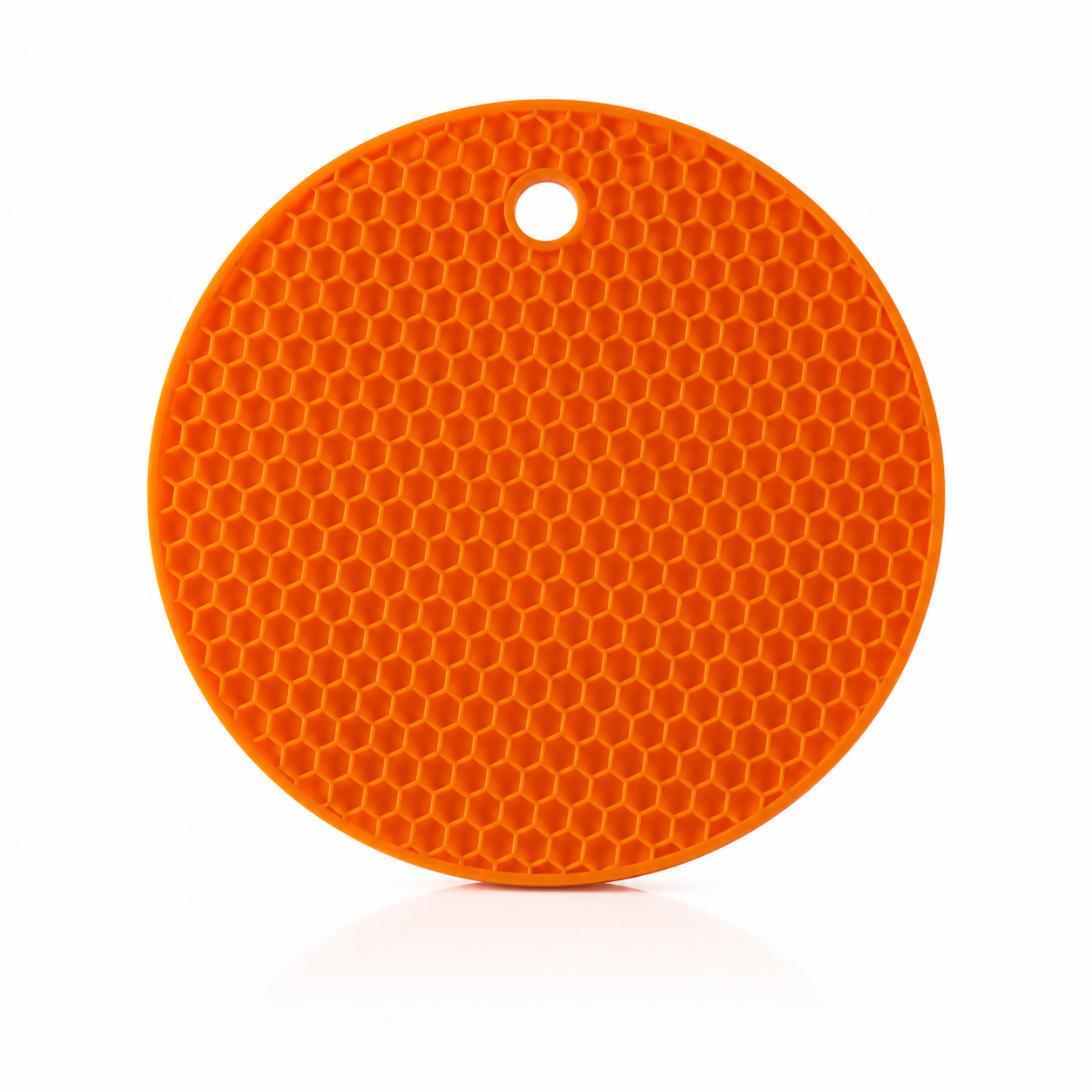 HEXORA MINI Topfuntersetzer Ø 14 cm – Hitzebeständiger Untersetzer mit Wabenstruktur – Rutschfester Küchenuntersetzer für Töpfe, Pfannen & Kannen – Kompakt, Modern & Pflegeleicht