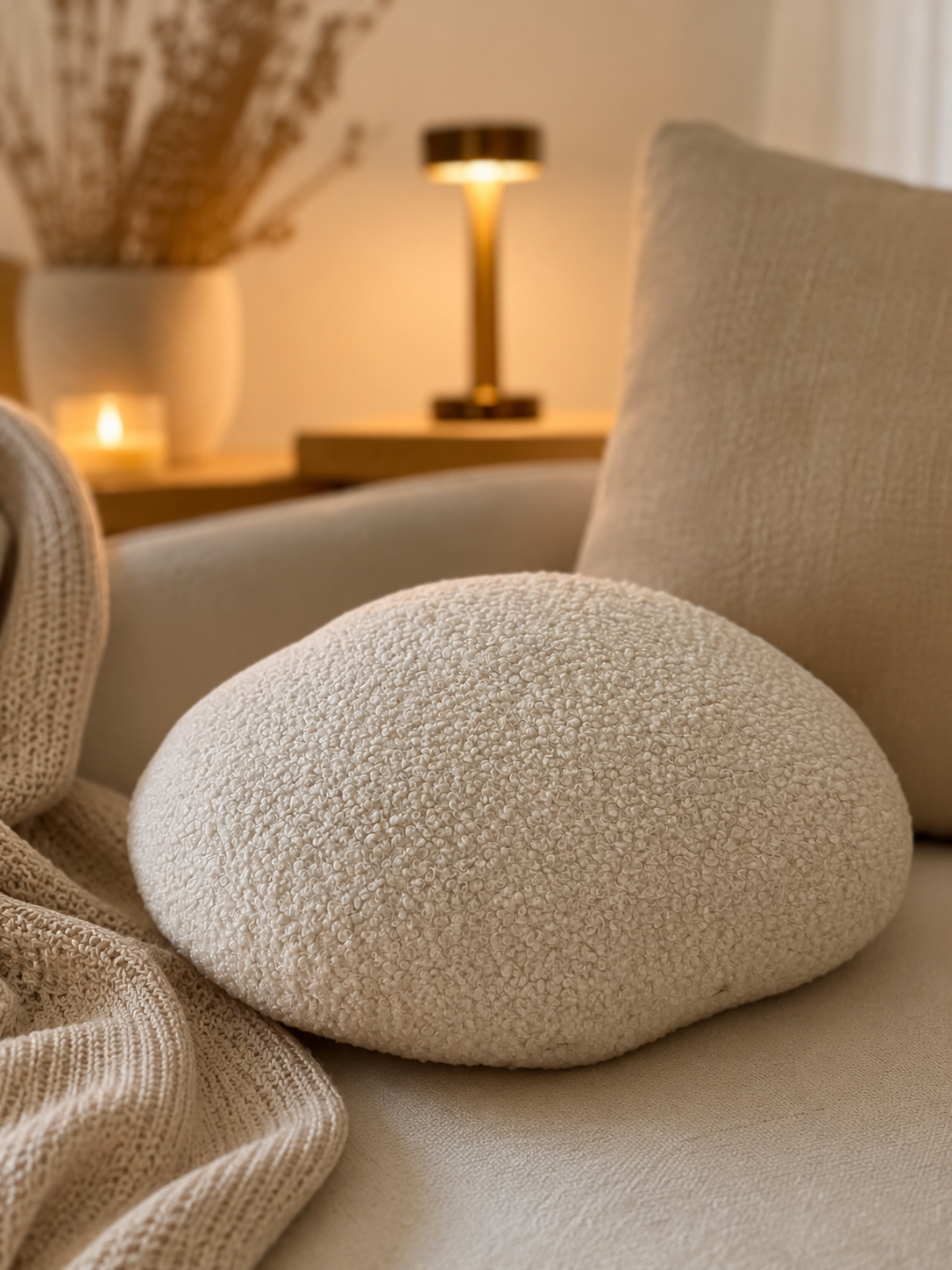 ASCEND 21 Urban Calm Zierkissen – Modernes Dekokissen für Sofa, Bett & Sessel, Weiches Wohnkissen im skandinavischen Design, Kissen für Wohnzimmer & Schlafzimmer