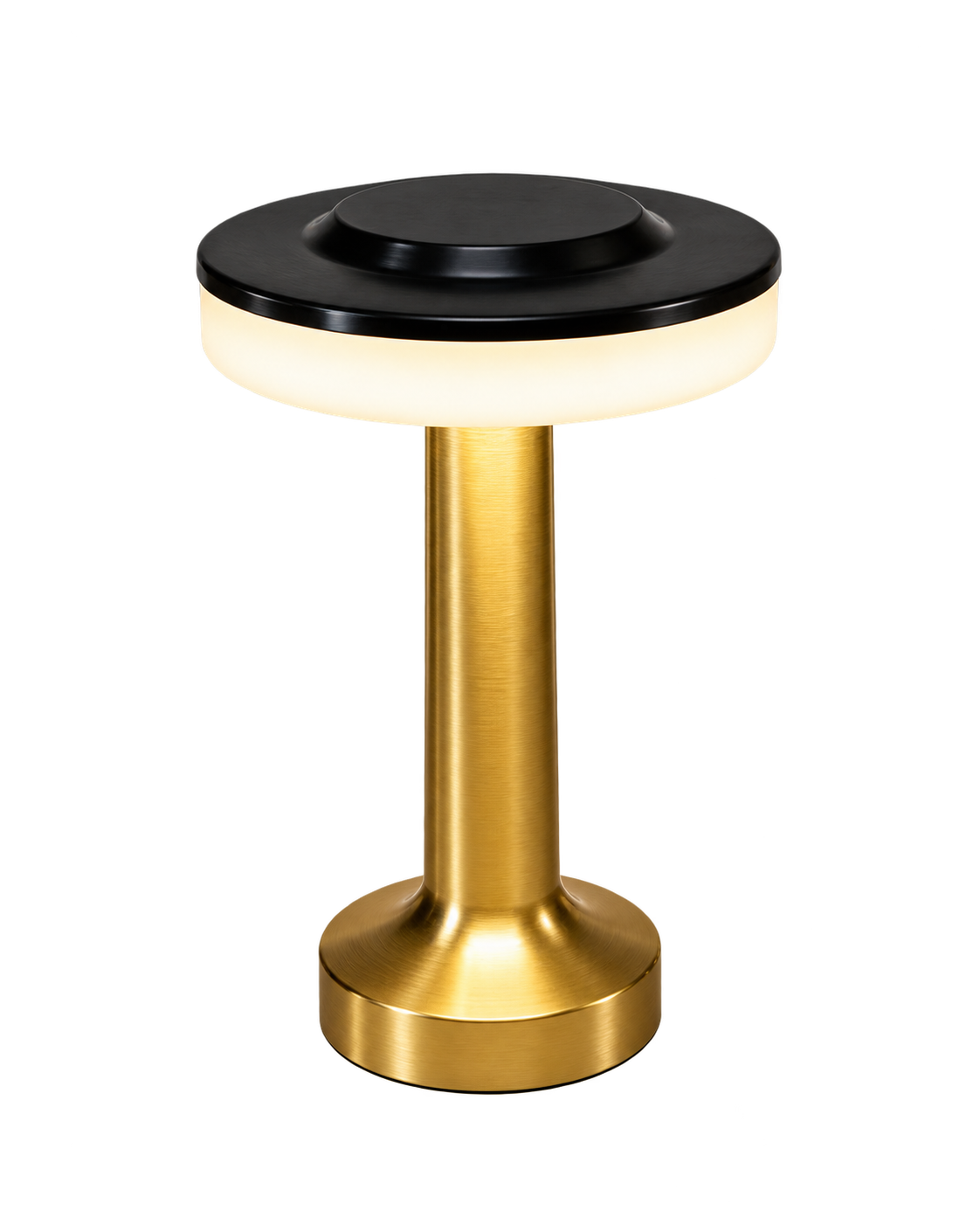 ASCEND 21 Solaris Glow LED-Tischlampe Gold – Moderne Designlampe