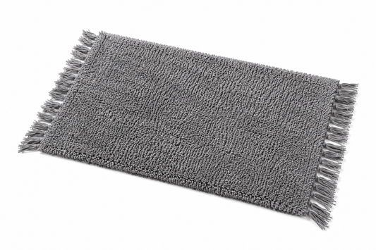 ASCEND 21 SoftStep™ Badematte Anthrazit – weicher Badvorleger aus Mikrofaser | saugfähig & schnell trocknend | rutschhemmende Unterseite | waschbare Badezimmermatte für Dusche, Bad & Gäste-WC