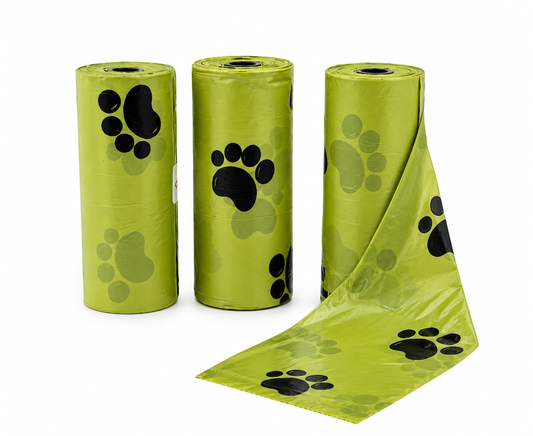 PoopTrooper™ Grün Hundekotbeutel – robuste & geruchsneutrale Kotbeutel für Hunde | Reißfeste Gassi-Beutel | Praktisches Hundezubehör für Spaziergänge & Reisen