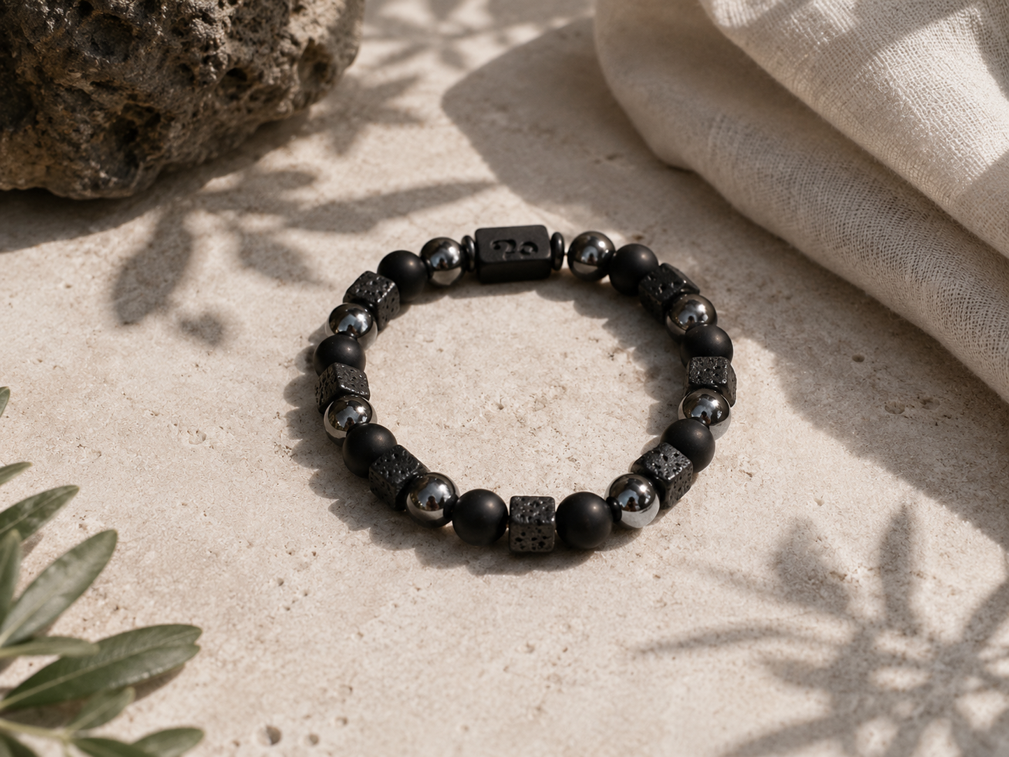 Ocean Spirit™ Perlenarmband Set – Boho Armband mit Naturlook | Sommer Schmuck für Damen & Herren | Perlenarmband im Beach Style | Surfer Armband | Geschenkidee