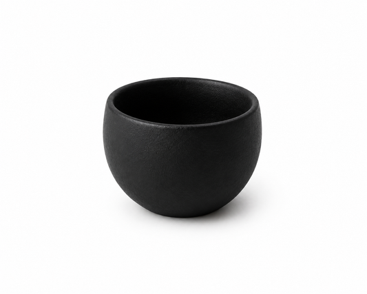 ASCEND 21 Zen Bowl Mini™ Schwarze Deko-Schale im japanischen Stil – kleine Design Schale für Schmuck, Teelichter & Dekoration | Minimalistische Japandi Ablage für Wohnzimmer, Bad & Schlafzimmer