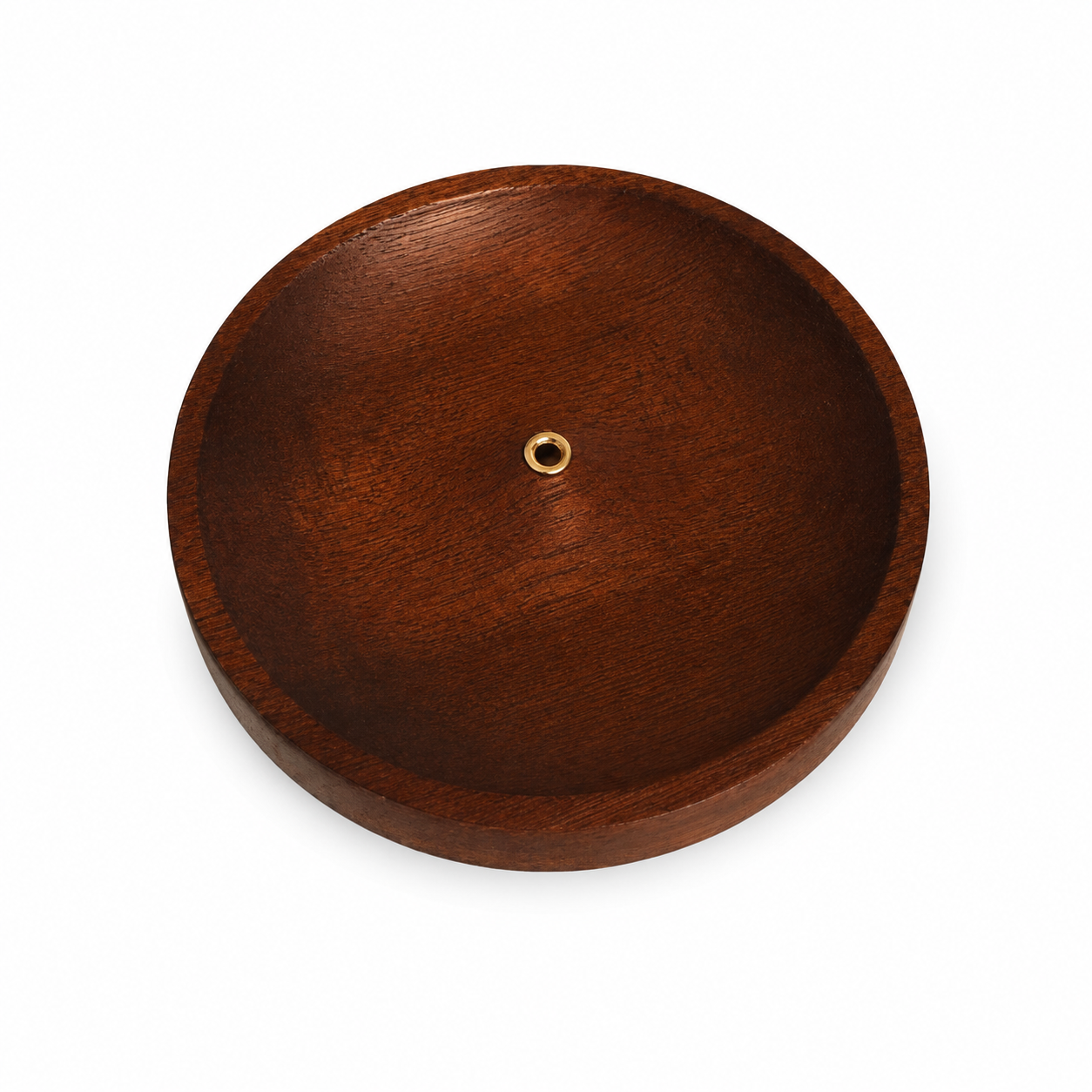 ASCEND 21 Nordic Calm™ Räucherstäbchenhalter Holz – Runder minimalistischer Räucherstäbchen Halter aus Holz | Zen Deko für Zuhause, Meditation & Entspannung | Skandinavisches Design für Wohnzimmer, Bad & Schlafzimmer