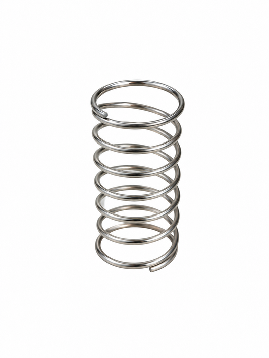 ASCEND 21 SPIRA STEEL Zahnbürstenhalter Edelstahl-Optik – Moderner Spiral Zahnbürstenständer fürs Badezimmer | Minimalistischer Bad Organizer für Zahnbürsten & Badaccessoires | Offenes Design für gute Belüftung