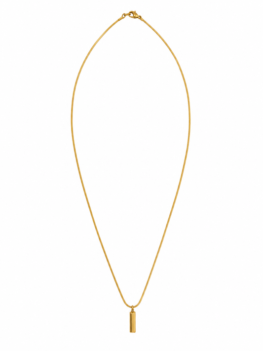 ASCEND 21 Aurora Chain Goldkette Damen – Schlichte Halskette in Goldoptik | Minimalistische Basic Kette für Alltag & elegante Outfits | Zeitloses Schmuck Accessoire für Damen