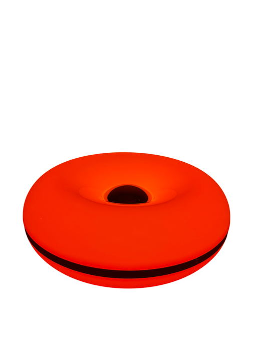 Orbit Glow Ember - orangene Design-Lampe mit Kabel & Touch