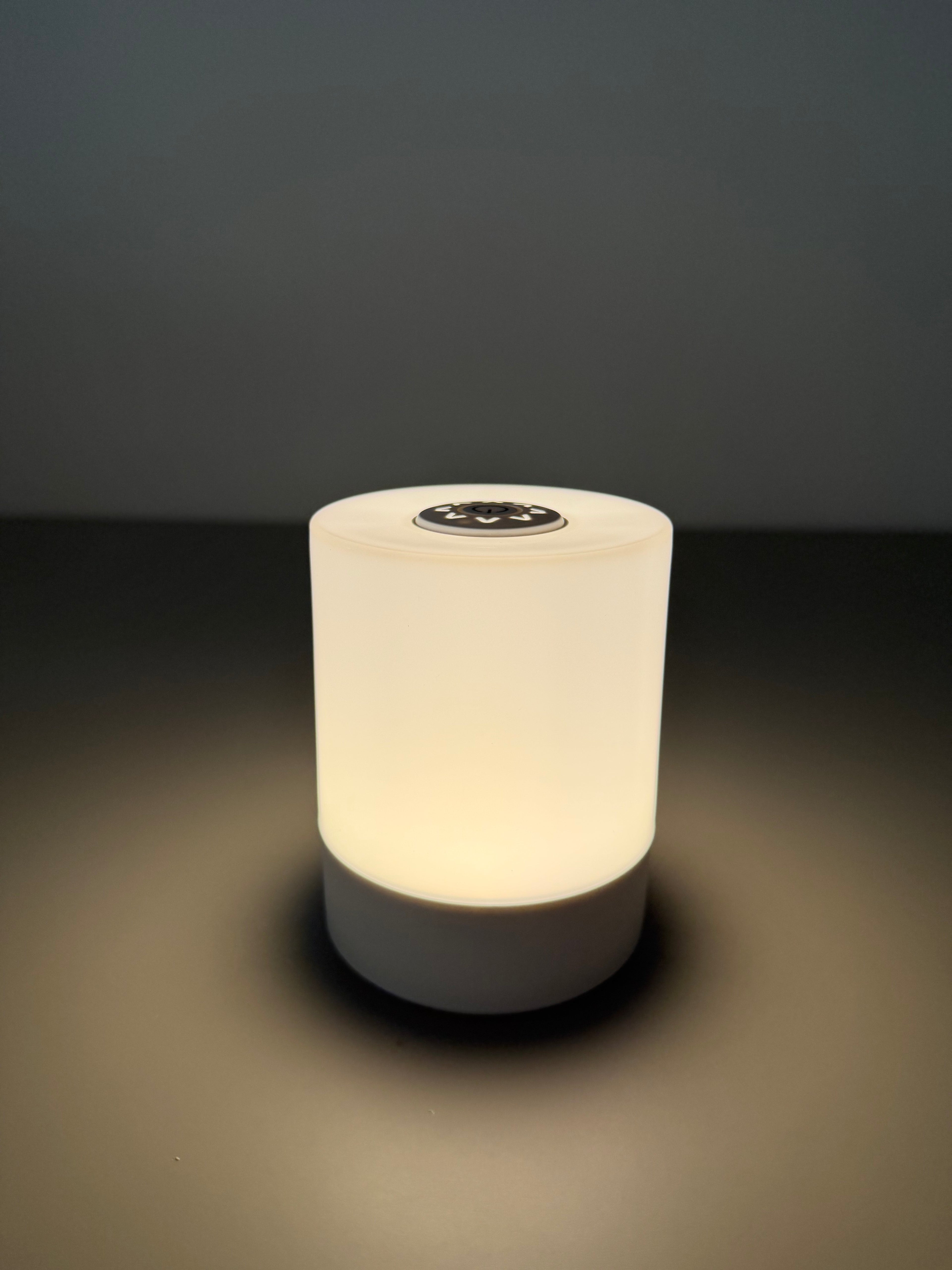 Lumi Pure - Weiße Akku-Nachtlichtlampe