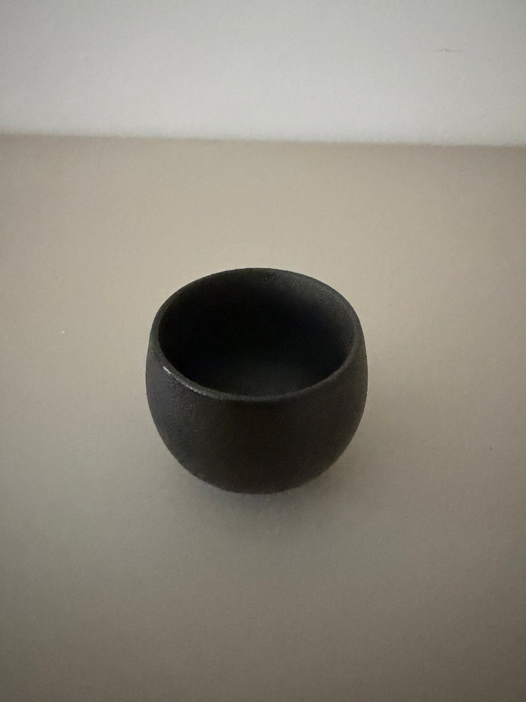 Zen Bowl Mini - Schwarze Mini-Deko-Schale im japanischen Stil
