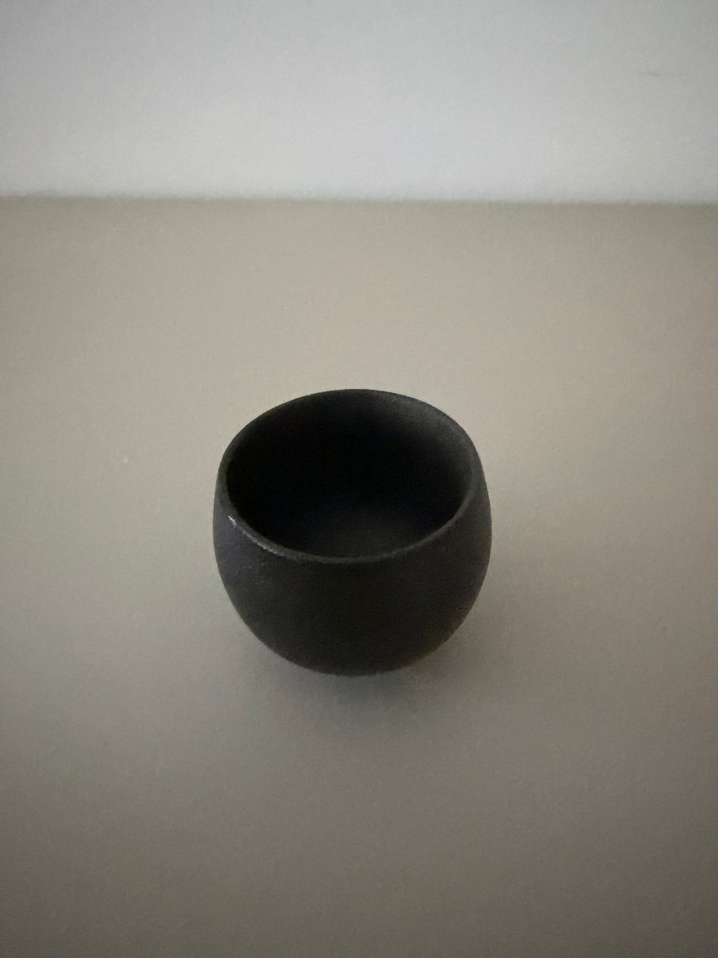 Zen Bowl Mini - Schwarze Mini-Deko-Schale im japanischen Stil