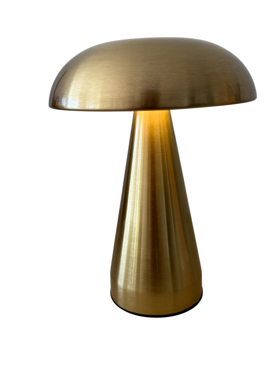 Limitierte Golden Glow Designlampe – kabellos, stilvoll im Sommer