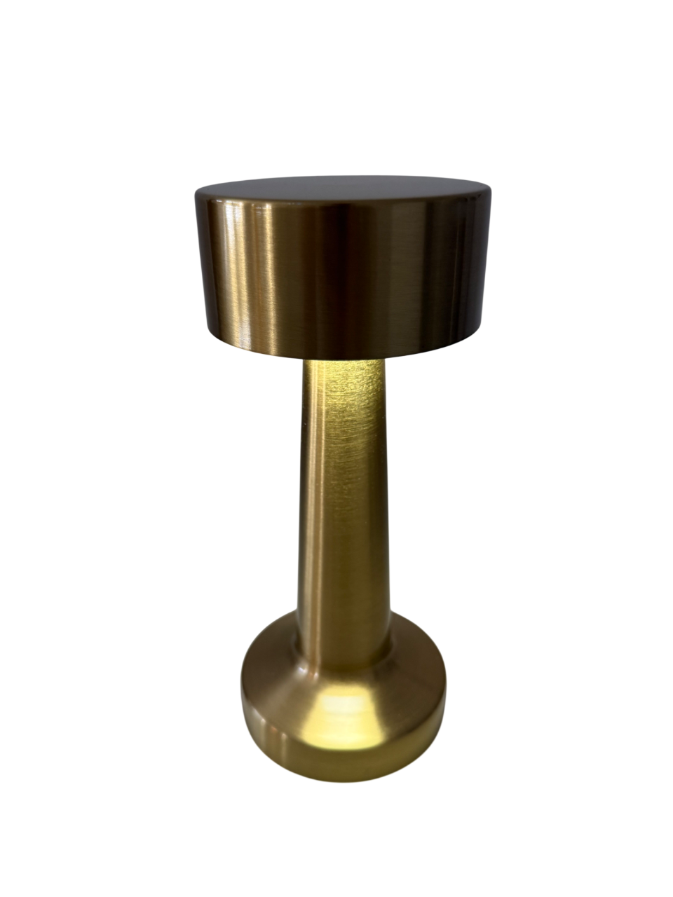 Limitierte Golden Minimal LED-Tischlampe – minimalistisch & warm