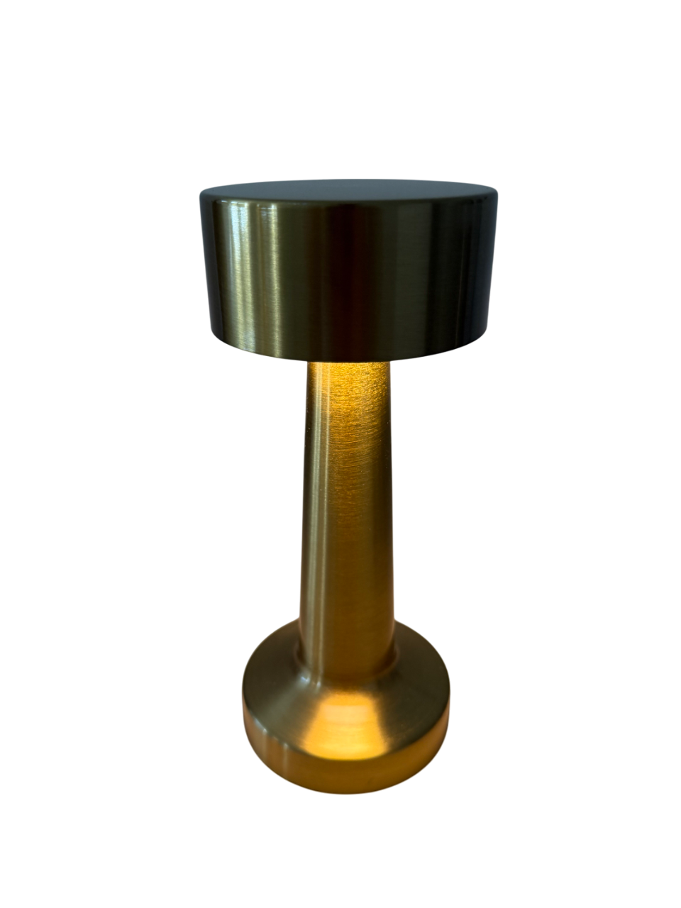 Limitierte Golden Minimal LED-Tischlampe – minimalistisch & warm