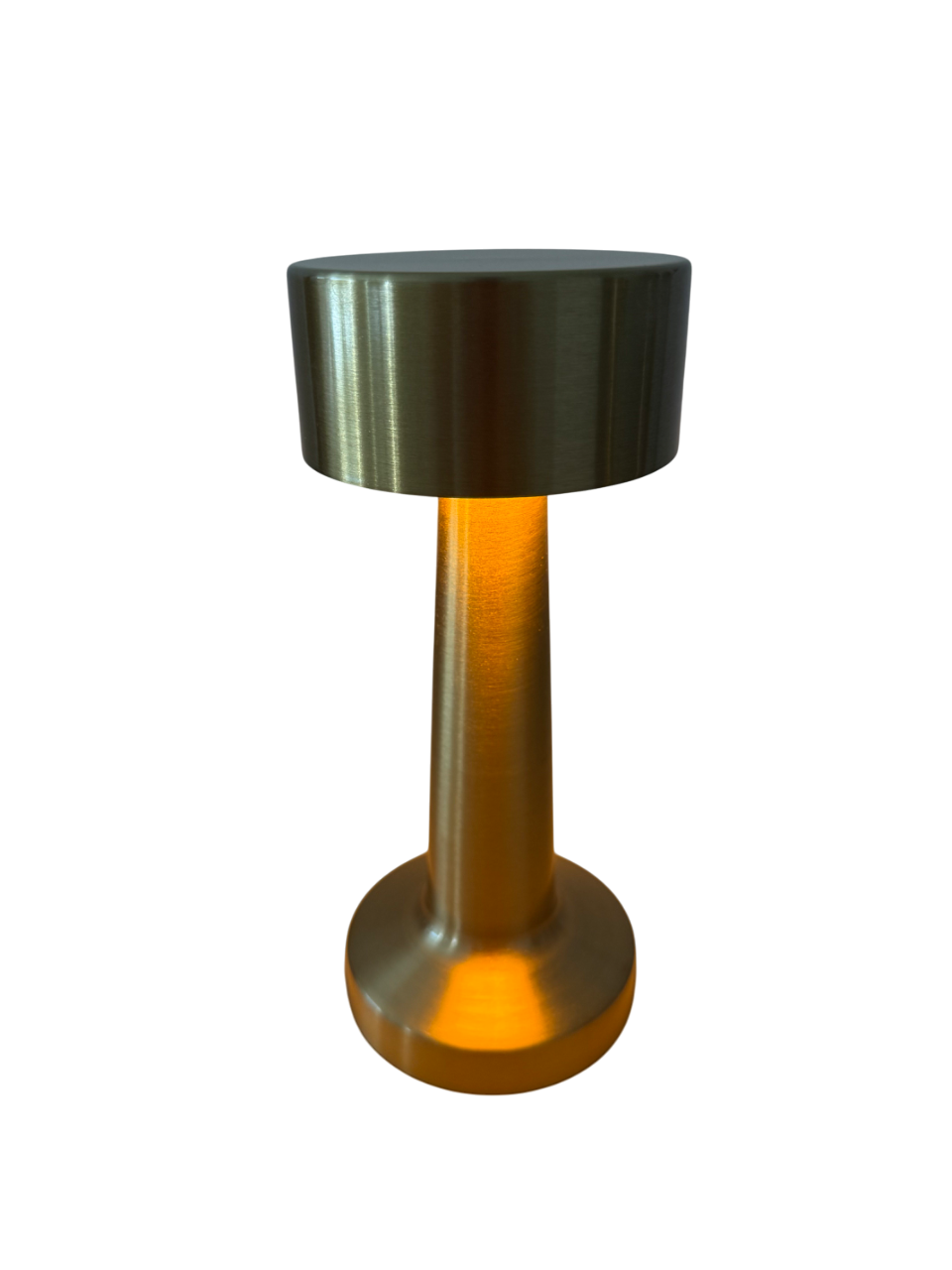 Limitierte Golden Minimal LED-Tischlampe – minimalistisch & warm