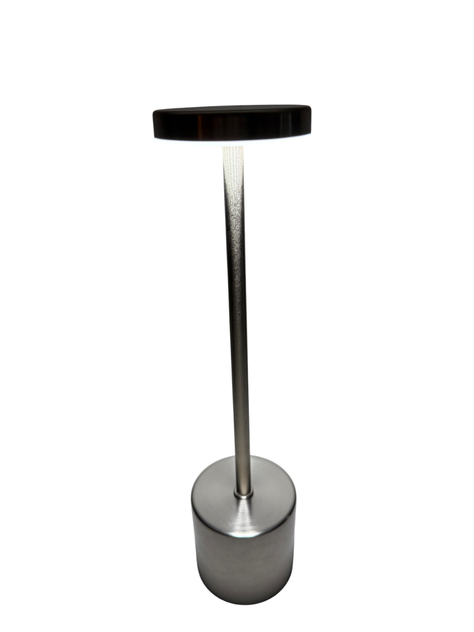 Aurora Silver Touch - Moderne LED Tischlampe in Silber