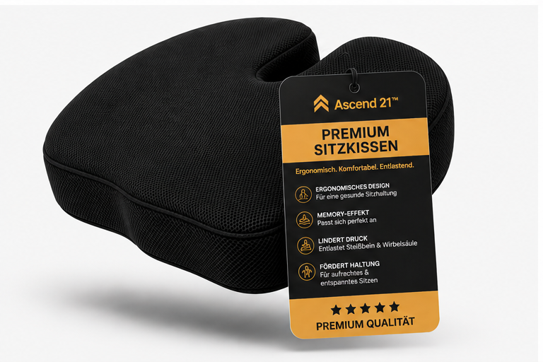 SITURA COMFORT™ – Ergonomisches Sitzkissen für Alltag & Büro