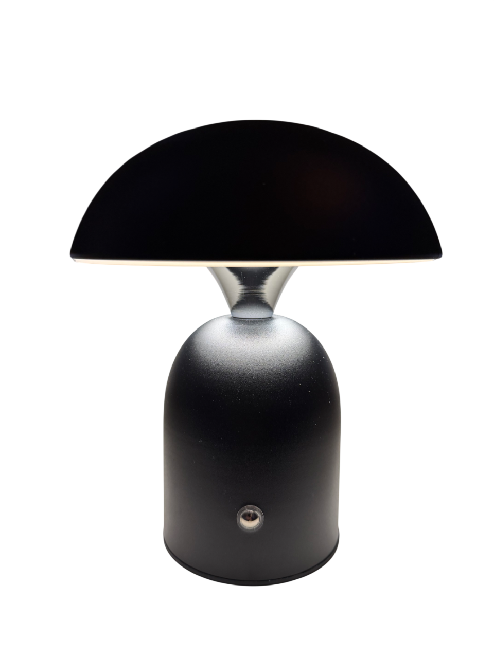 Luxora Dome – Kabellose Design-Tischlampe in Schwarz