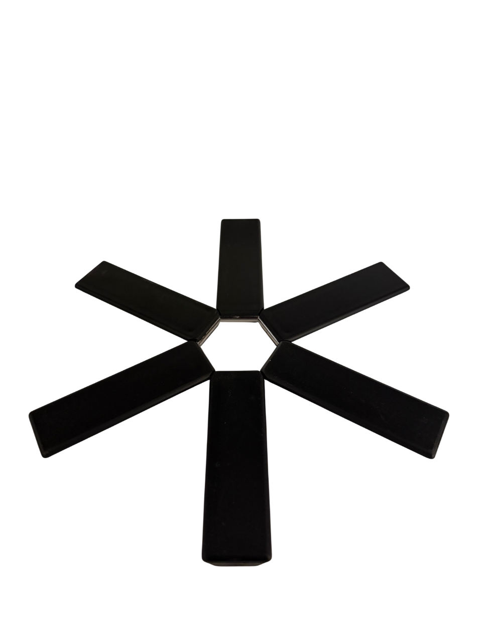 FoldHeat Steel – Klappbarer Topfuntersetzer Holz & Metall