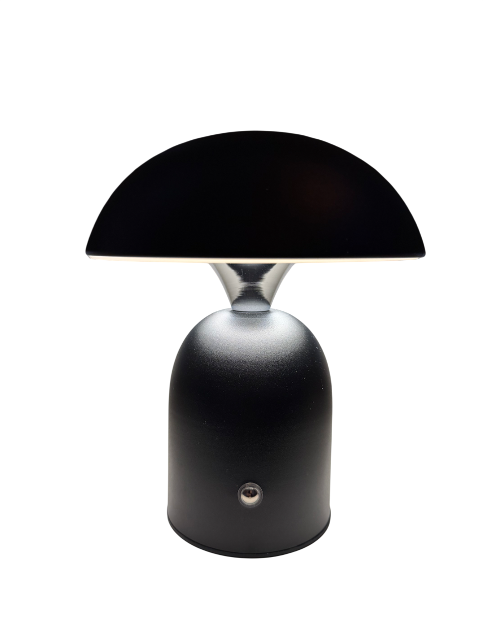 Luxora Dome – Kabellose Design-Tischlampe in Schwarz