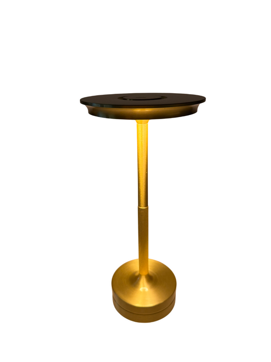 Limitierte Golden Halo LED-Tischlampe – exklusiv für Sommerabende