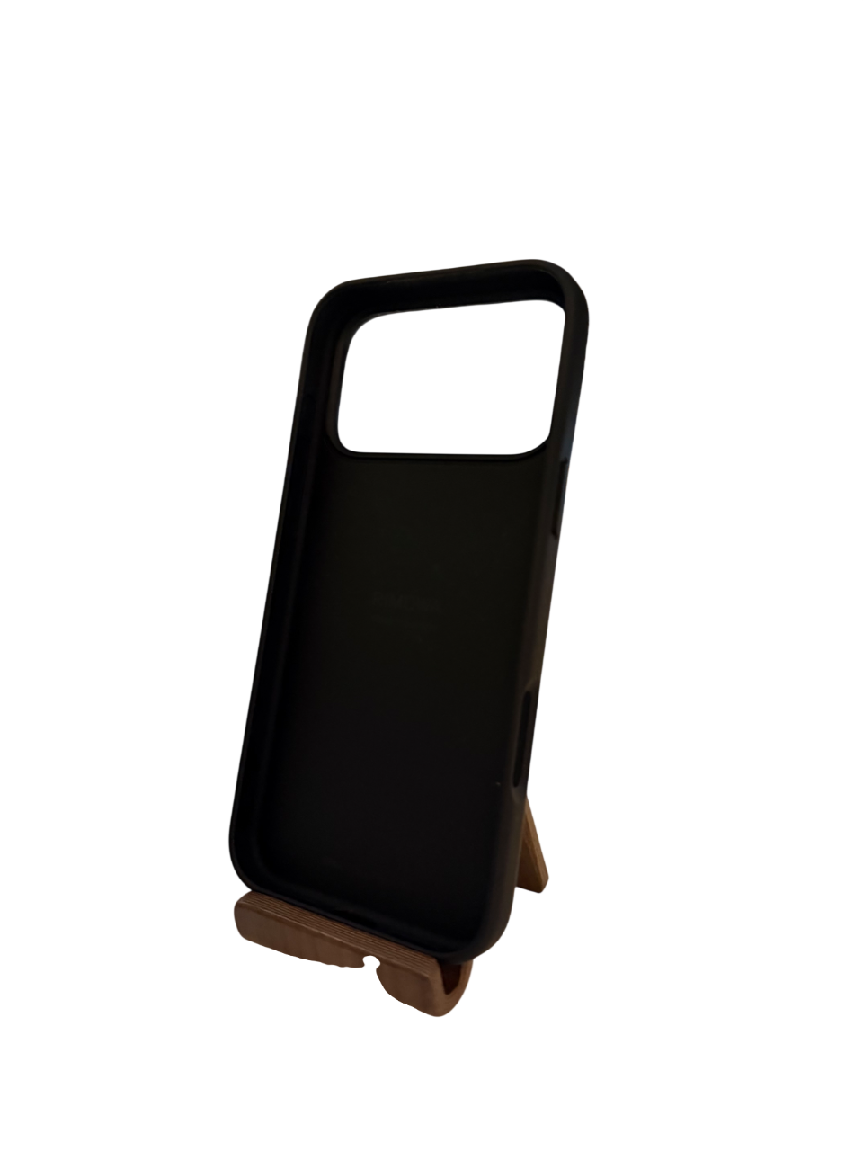 Walnuss Handyhalter „NUTRA STAND“ – Massivholz