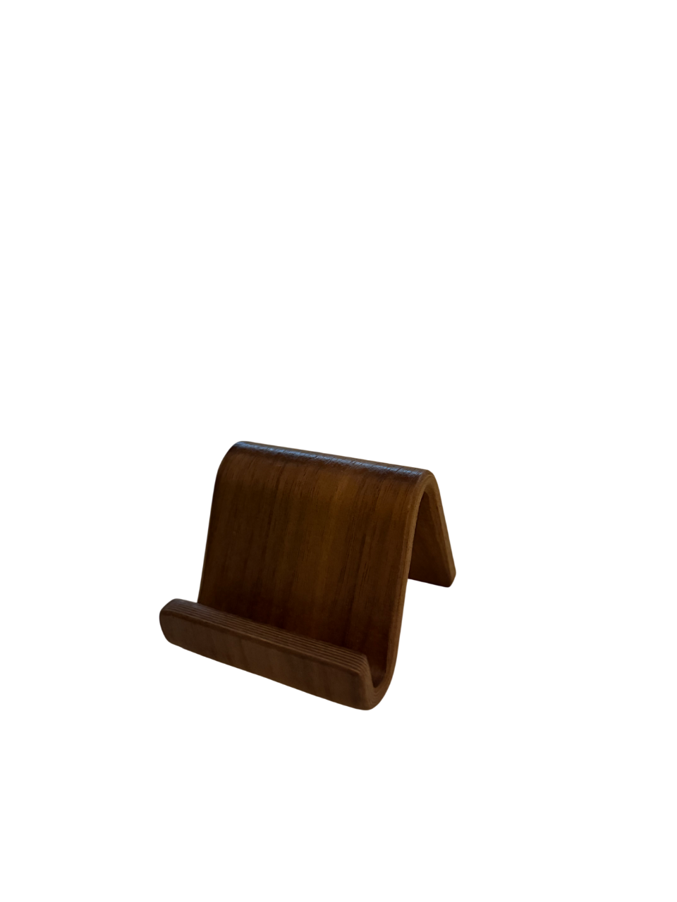 Walnuss Handyhalter „NUTRA STAND“ – Massivholz