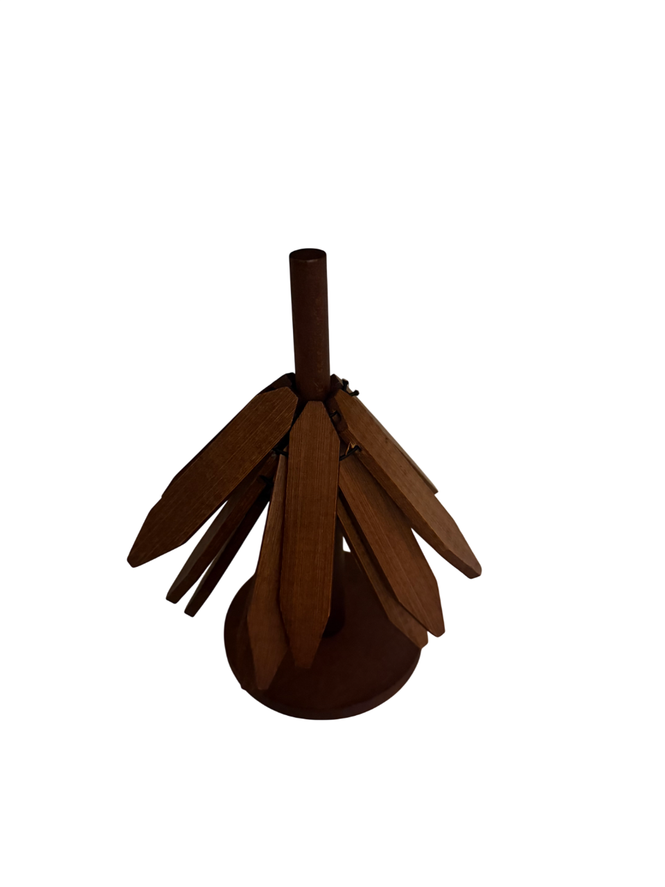 LIGNO PETAL – 3-teiliges Holz-Untersetzer-Set (klein)