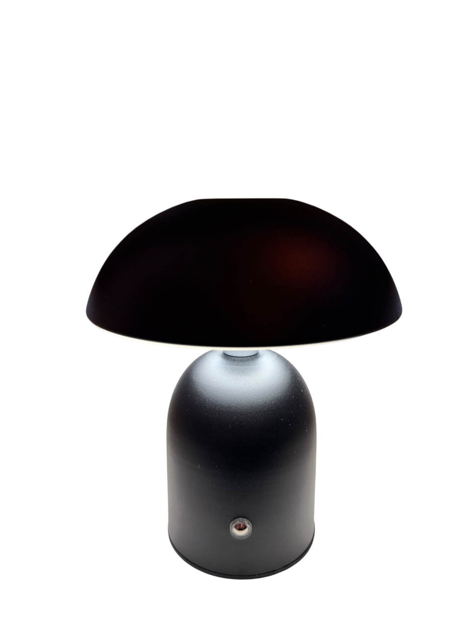 Luxora Dome – Kabellose Design-Tischlampe in Schwarz